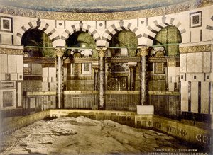 Temple Mount - Esplanade of the Dome of the Rock, Jerusalem, c.1880-1900